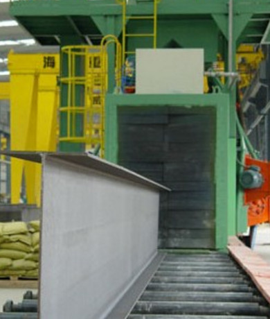 H型钢、钢结构系列通过式抛丸清理机