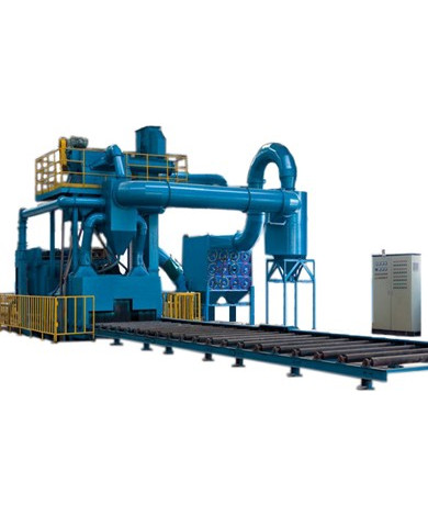 辊道型材通过式抛丸清理机